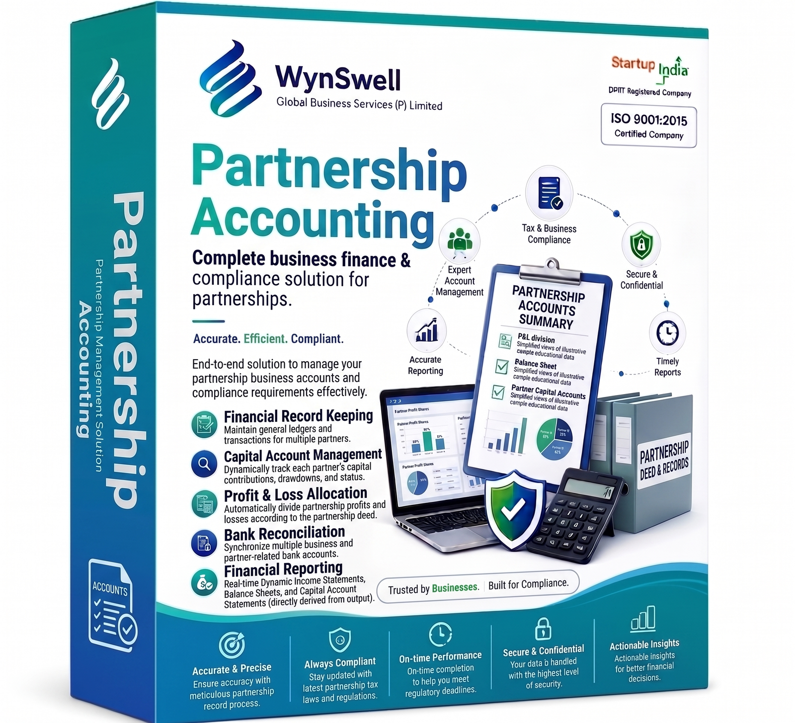 Partnership Accounting (Monthly)